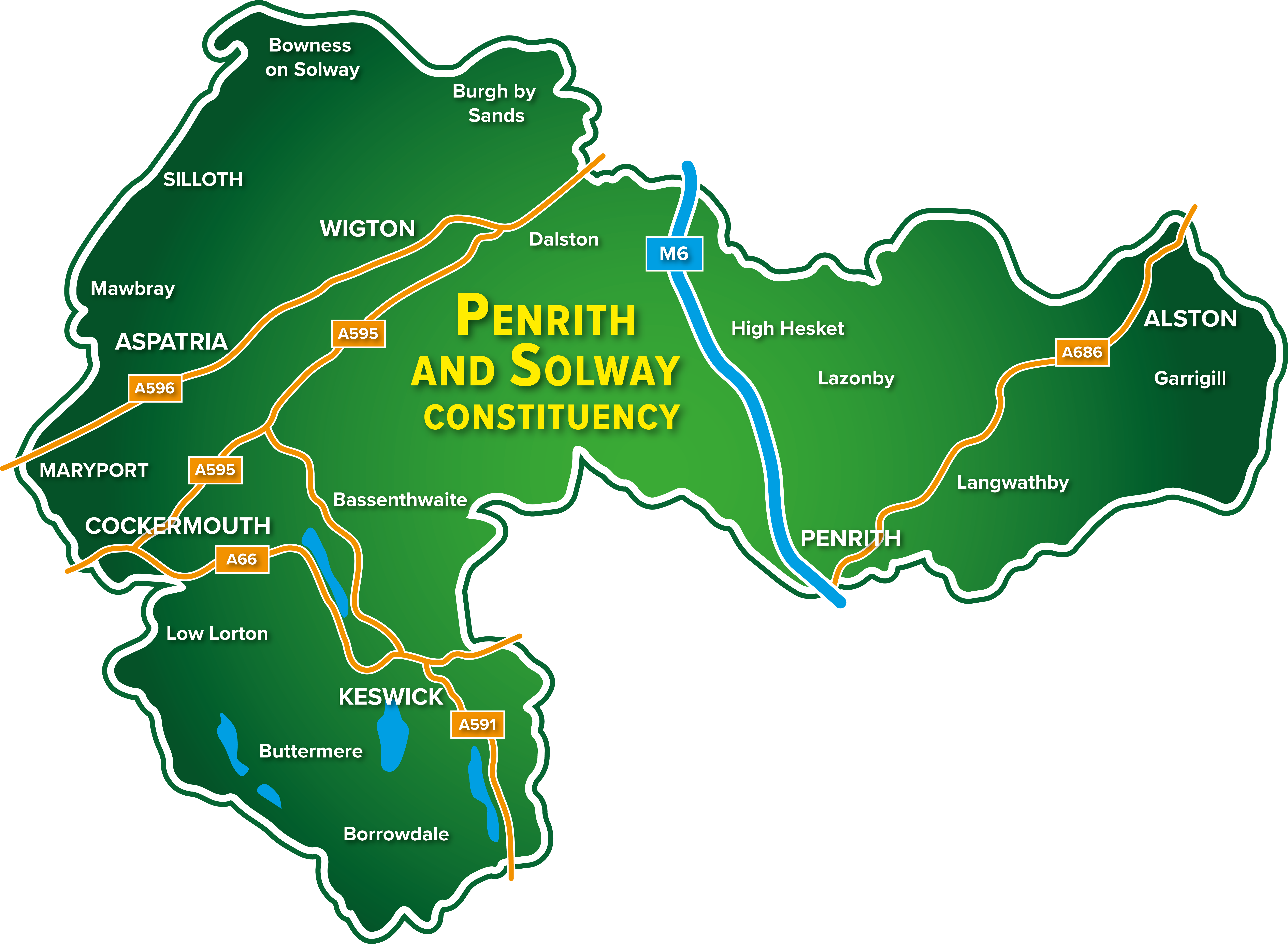 Penrith and Solway map