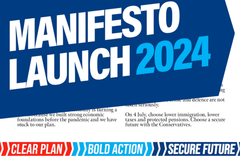 Conservative Candidate Mark Jenkinson Welcomes Manifesto Launch | Mark ...