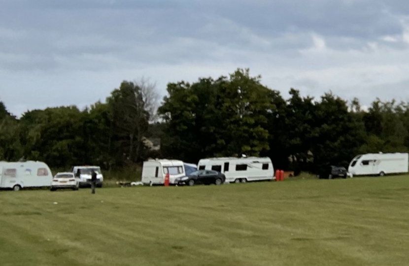 Workington Unauthorised Encampment