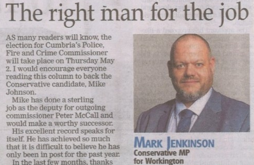 Times & Star Column - 18th April 2024