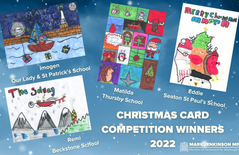 Christmas Card Competition Graphic 