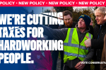 We're cutting taxes for hardworking people