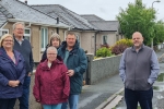 Mark Jenkinson MP and some of the residents of South Terrace