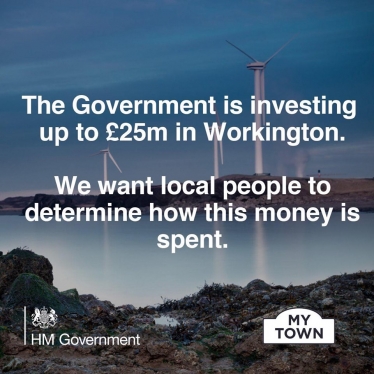 The Government is investing up to £25m in Workington