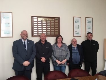 Workington MP meets Silloth Town Councillors 