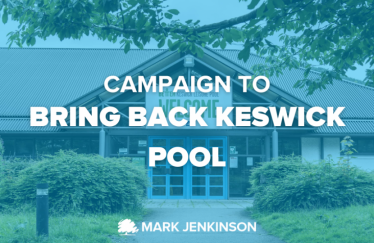 Campaign to bring back Keswick Pool