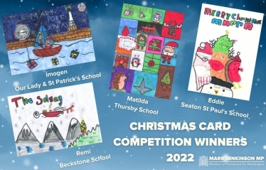 Christmas Card Competition Graphic 